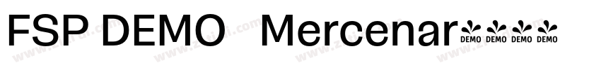 FSP DEMO   Mercenar字体转换
